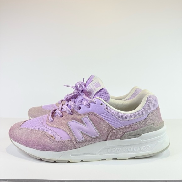 Used Sneakers Without Box New Balance 997H Light Cyclone Purple Low M/Size 10 - Picture 11 of 15